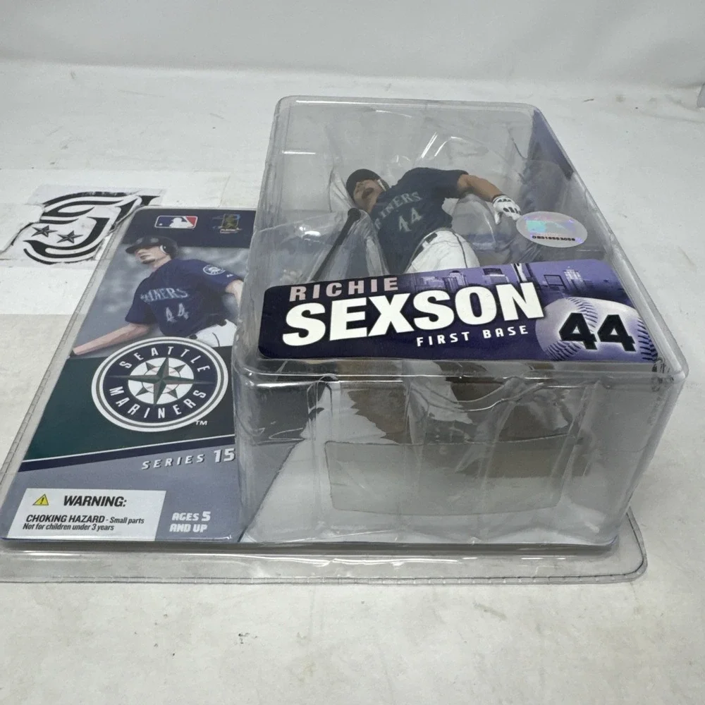 McFarlane MLB RICHIE SEXSON MARINERS Surprise Insert BLUE Uniform Series 15  #44